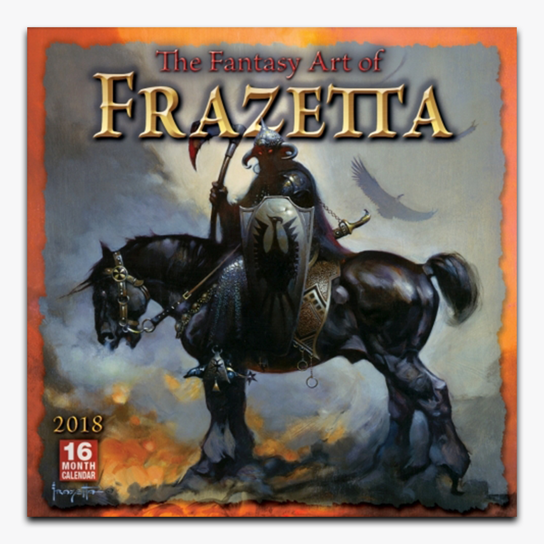 The Fantasy Art of Frazetta 2018 Calendar