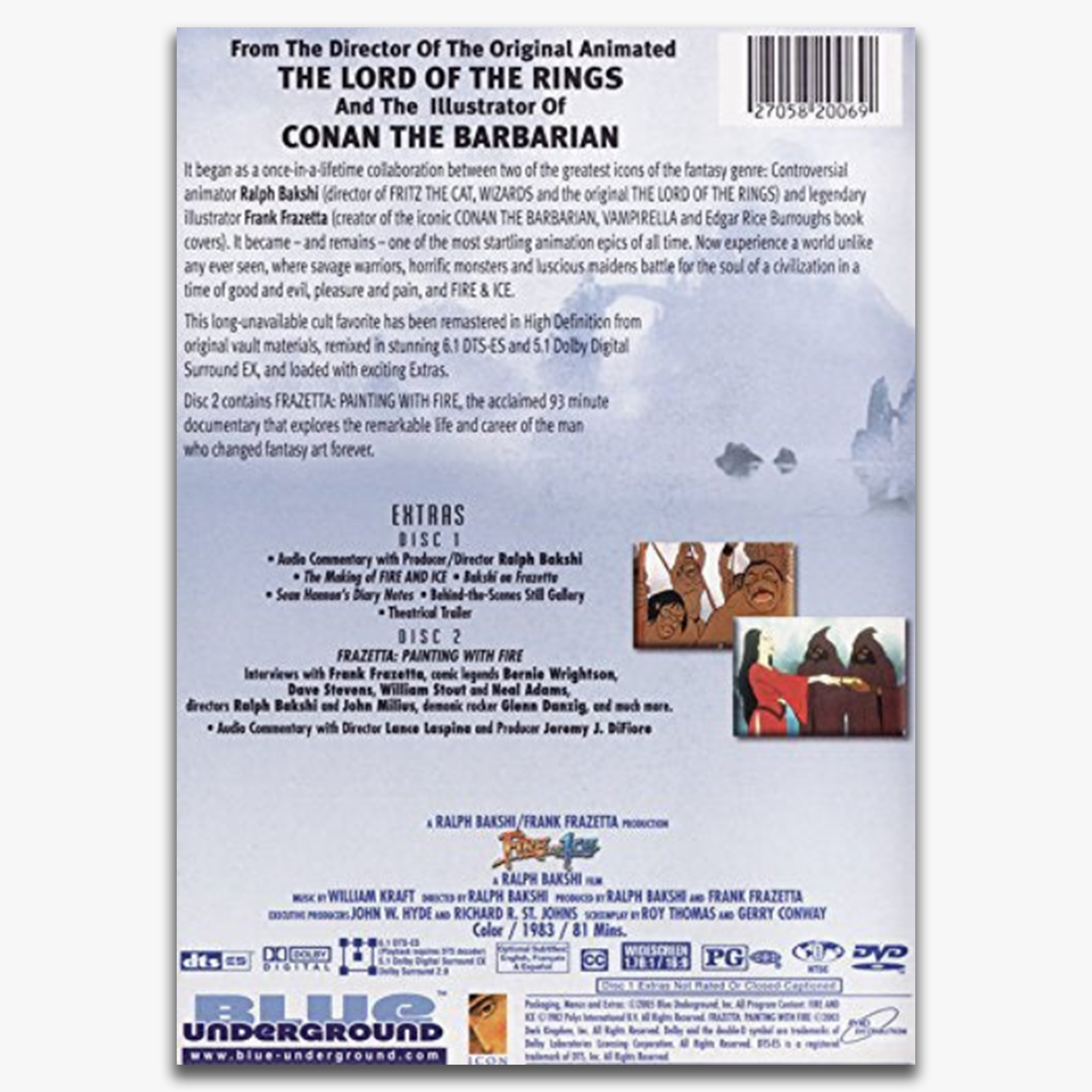 Fire and Ice Limited Edition DVD