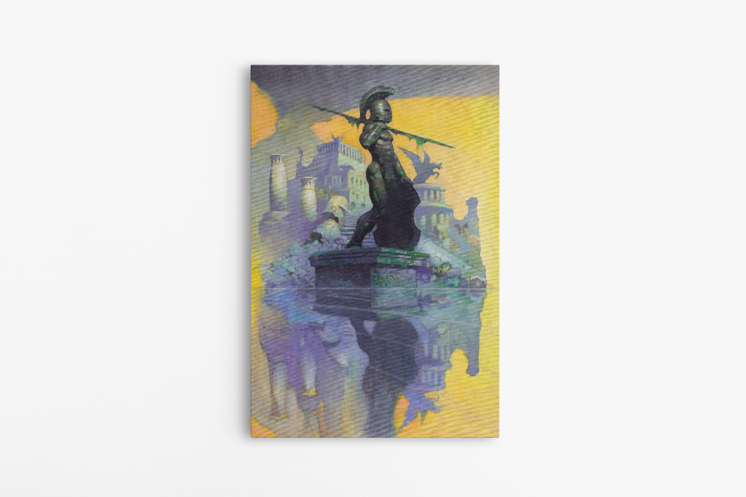 Atlantis Mini Wrap-Around Canvas Art