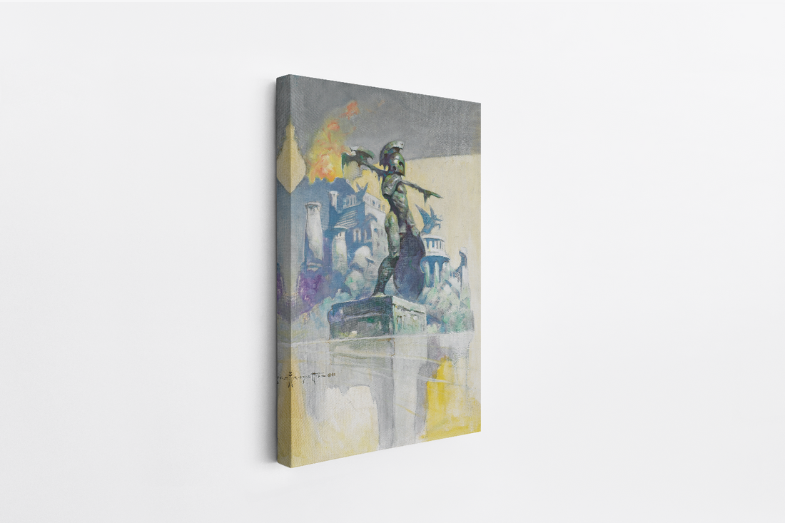 Atlantis I Mini Wrap-Around Canvas Art