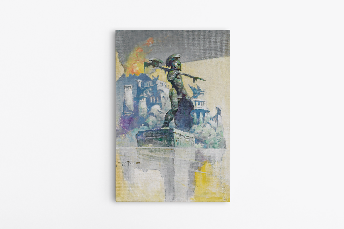 Atlantis I Mini Wrap-Around Canvas Art