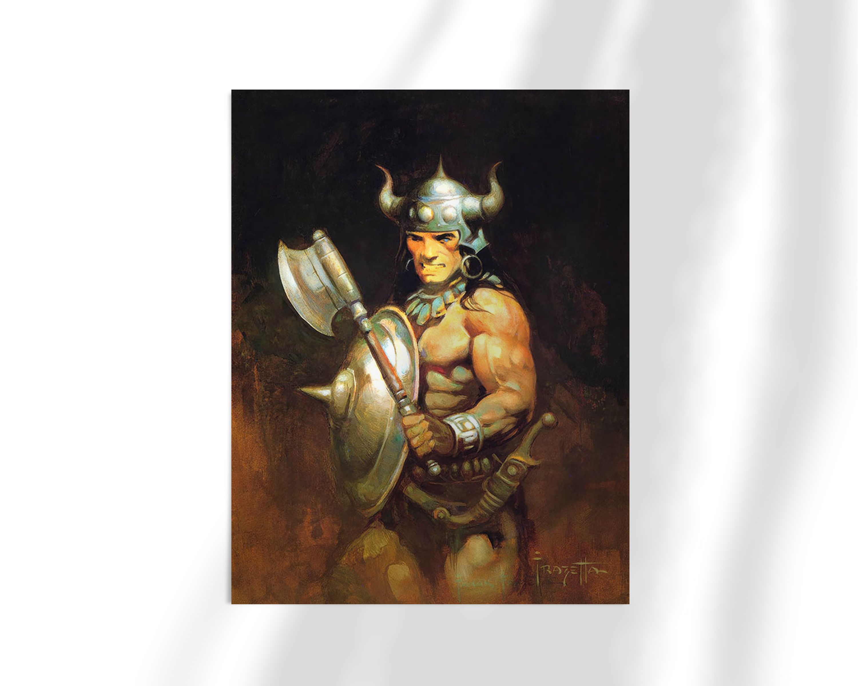 Barbarian Portrait Fine Art Print/Framed Art