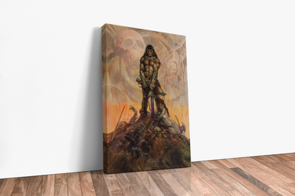 Barbarian Large Wrap Around Canvas