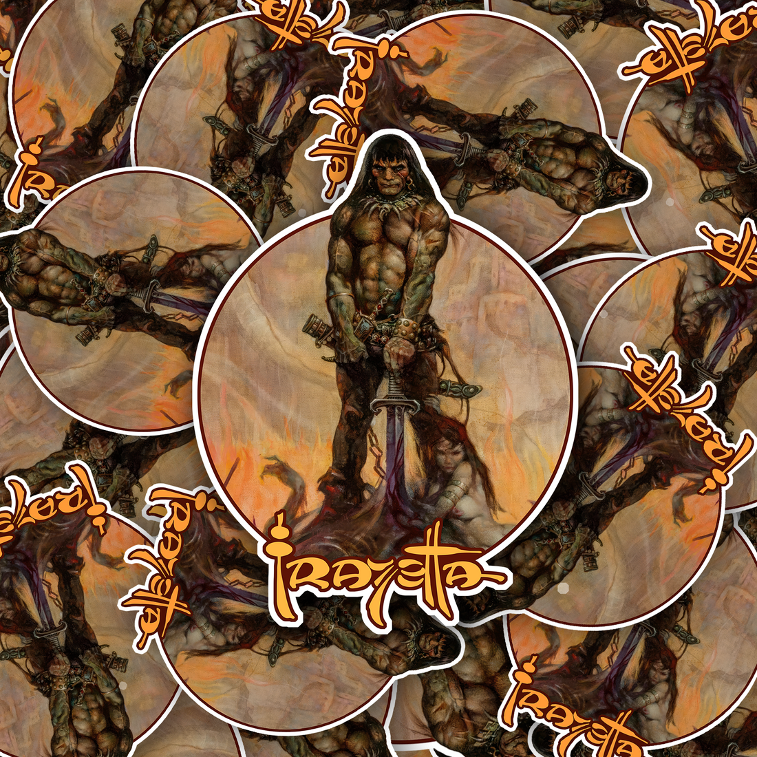 Barbarian Sticker