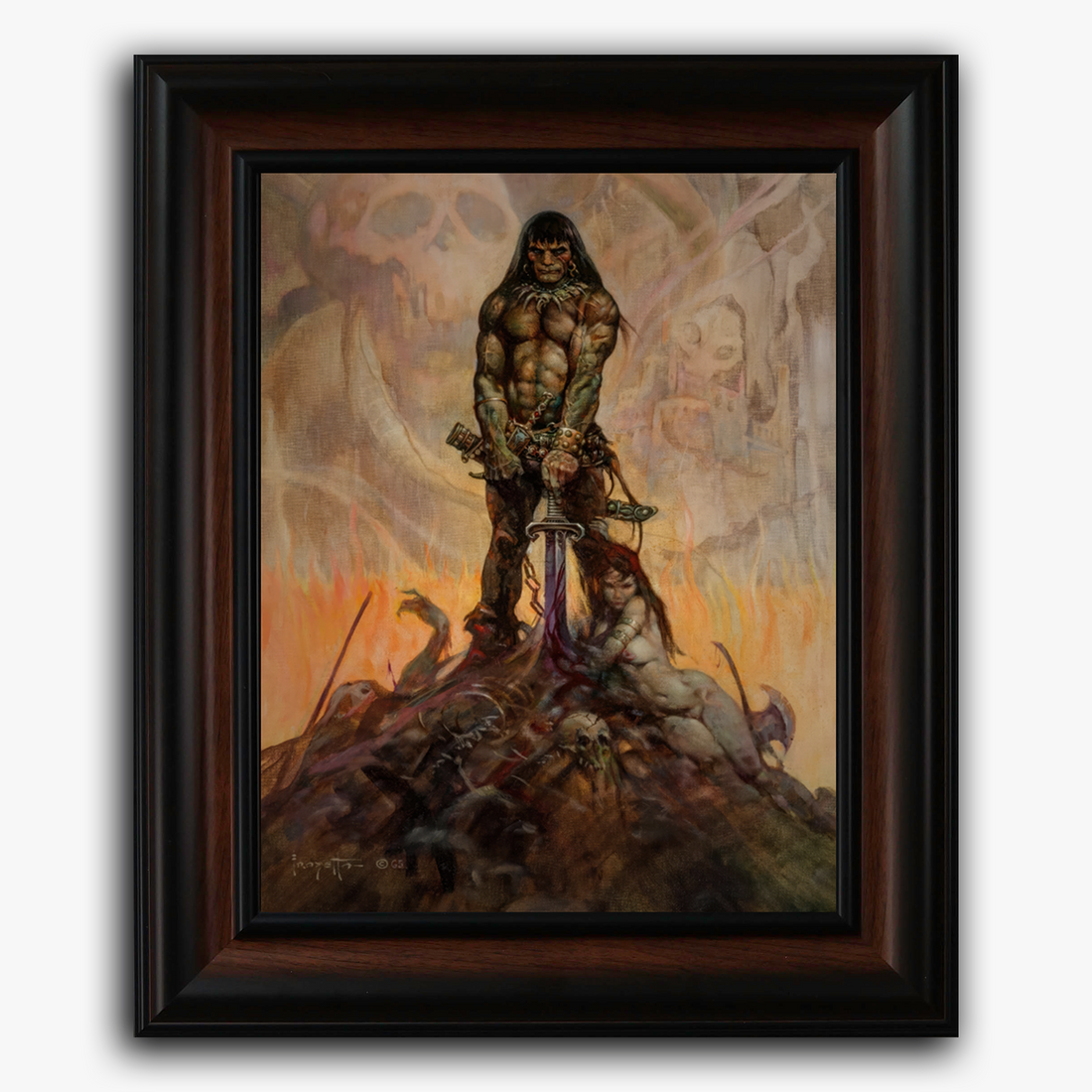 Barbarian Fine Art Print/Framed Art