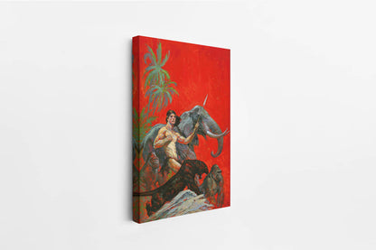 Beasts of Tarzan Mini Wrap-Around Canvas Art