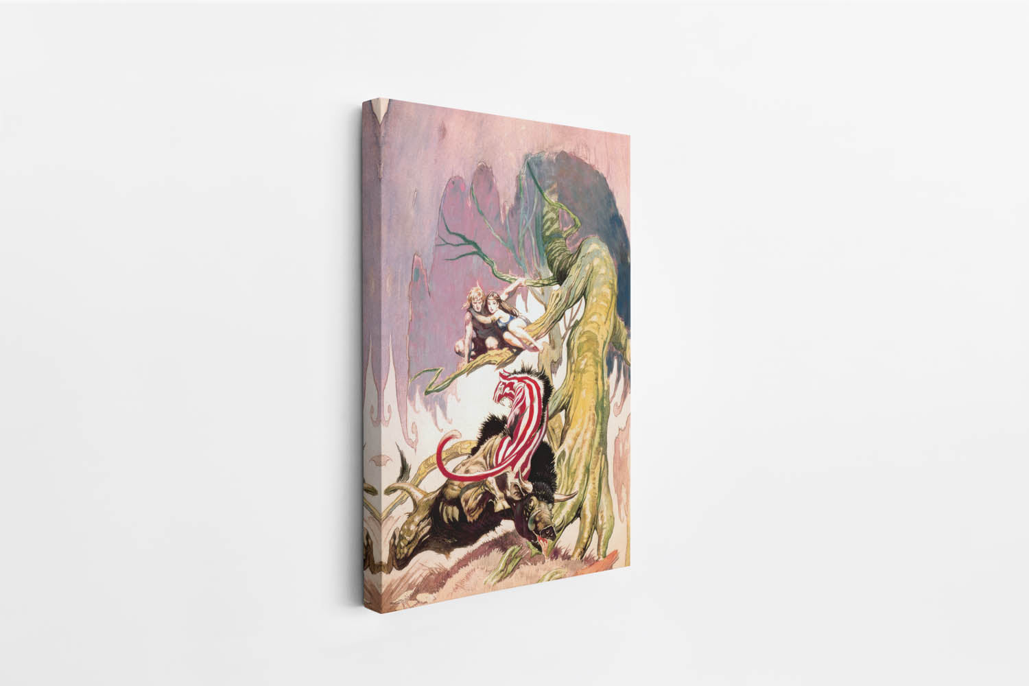 Beasts of Venus Mini Wrap-Around Canvas Art