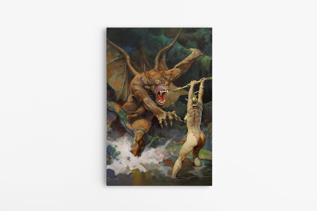 Beauty and the Beast Mini Wrap-Around Canvas Art