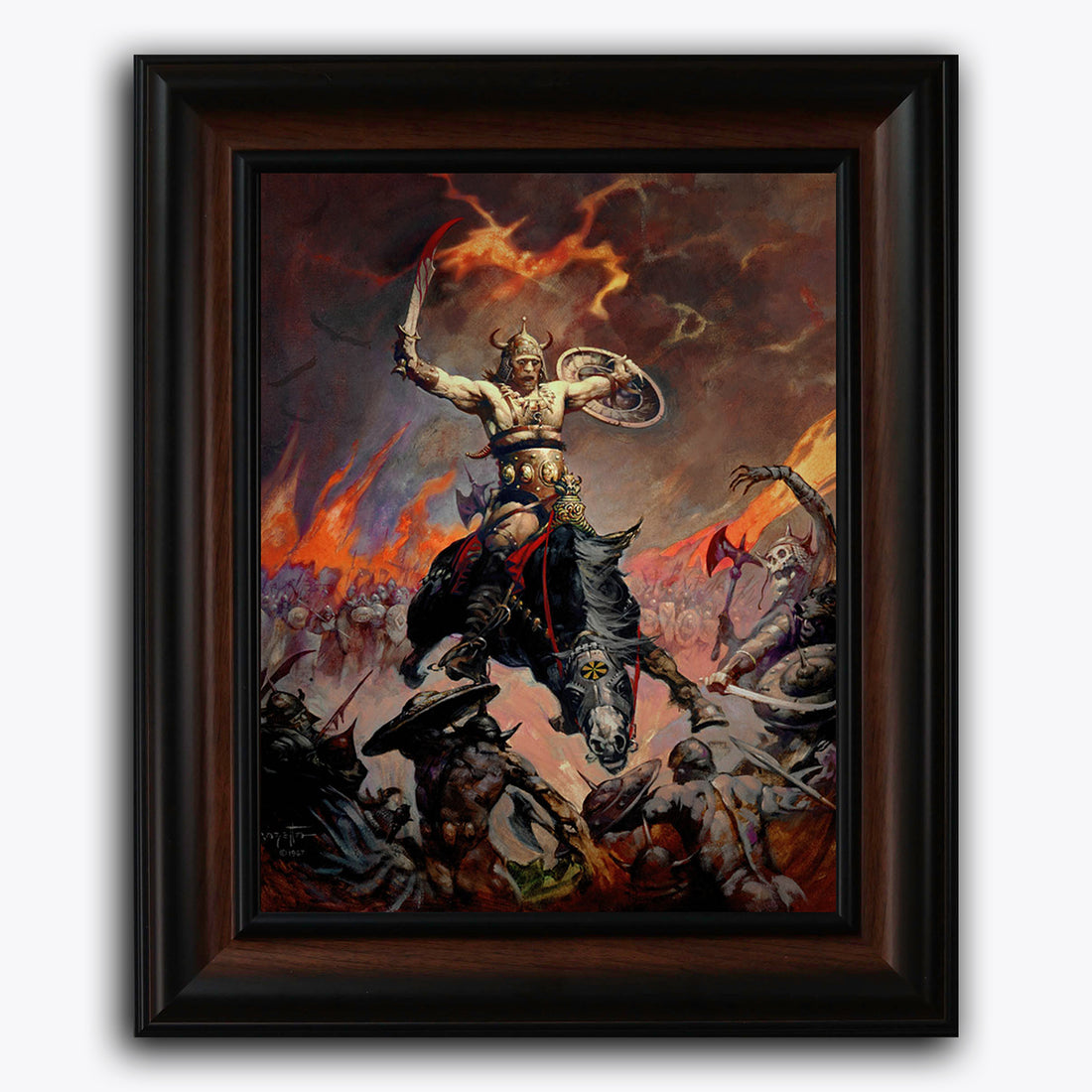 Berserker Fine Art Print/Framed Art