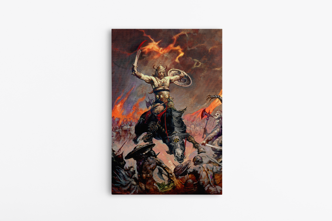 Berserker Mini Wrap Around Canvas