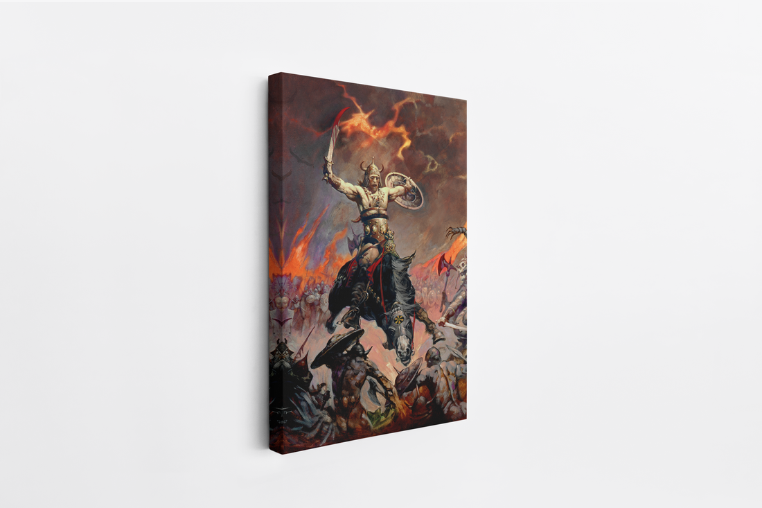 Berserker Mini Wrap Around Canvas