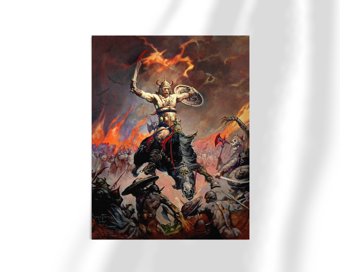 Berserker Fine Art Print/Framed Art