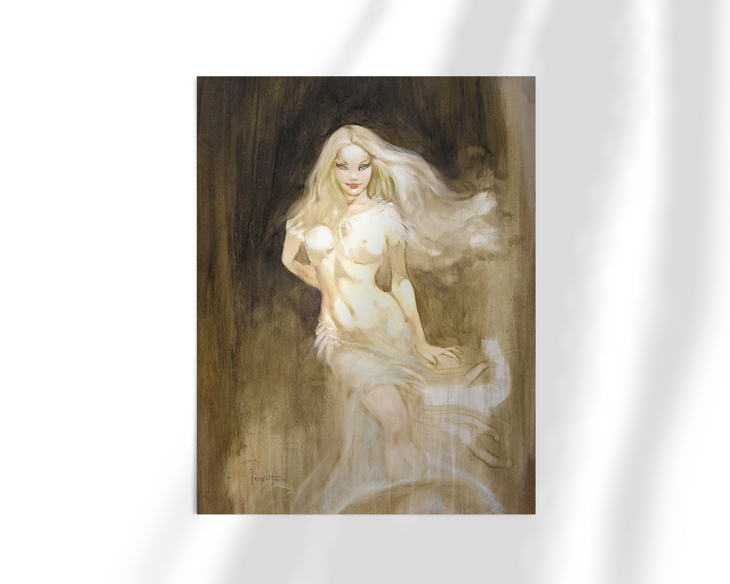 Bride of Dracula Fine Art Print/Framed Art