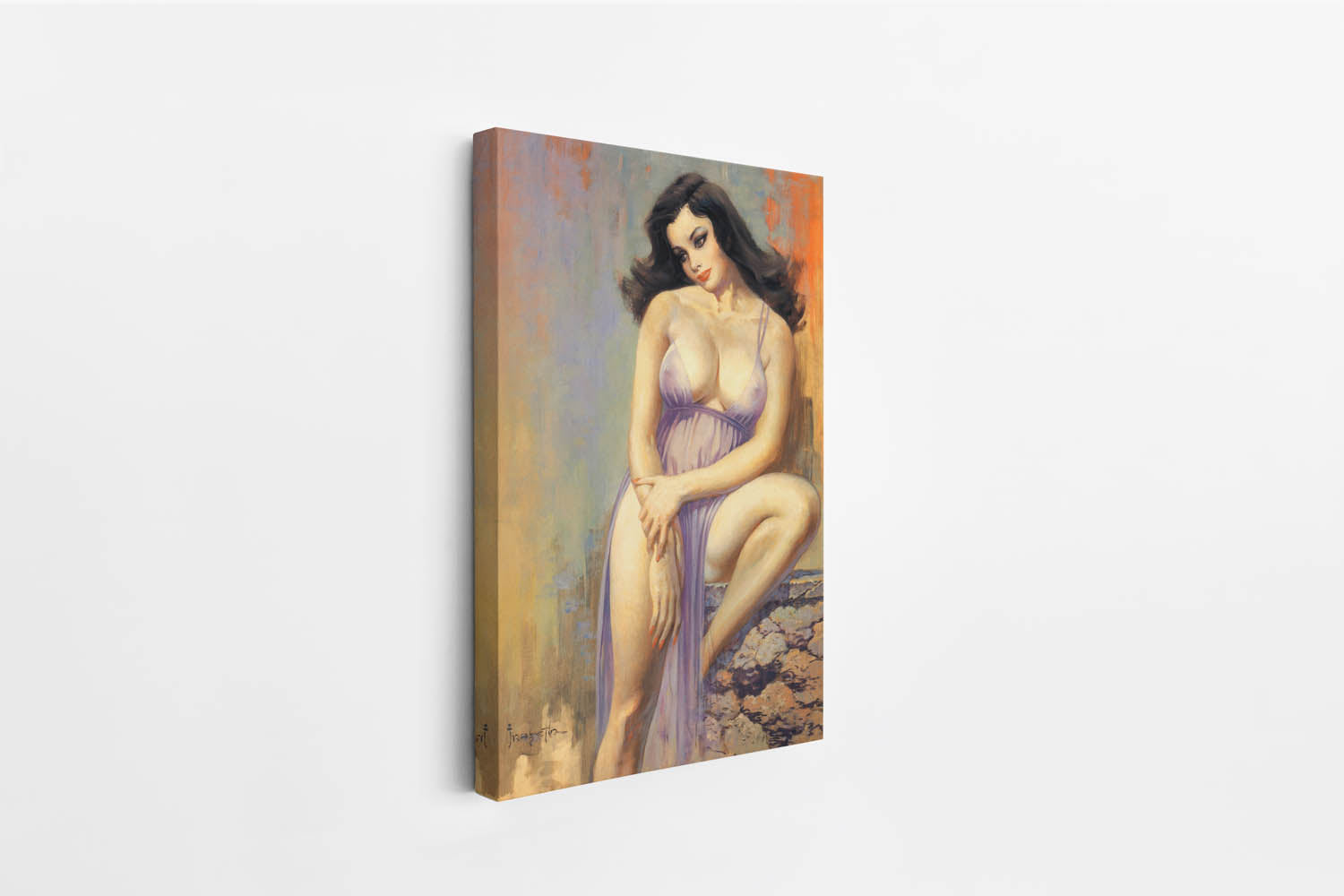 Brooklyn Dreams Mini Wrap-Around Canvas Art