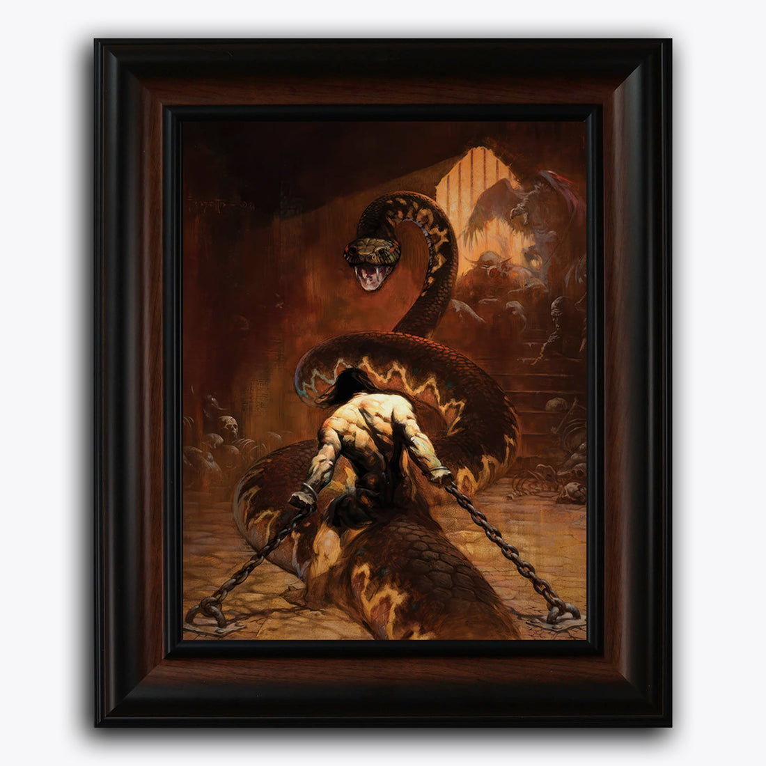 Chained Fine Art Print/Framed Art