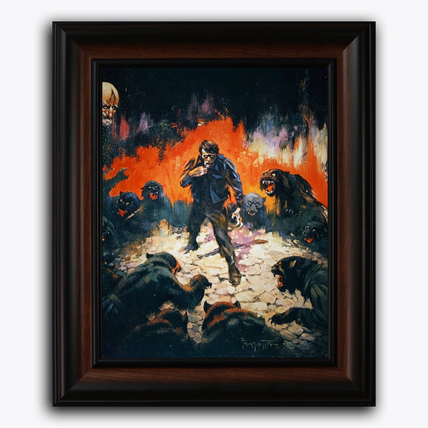 Circle of Terror Fine Art Print/Framed Art