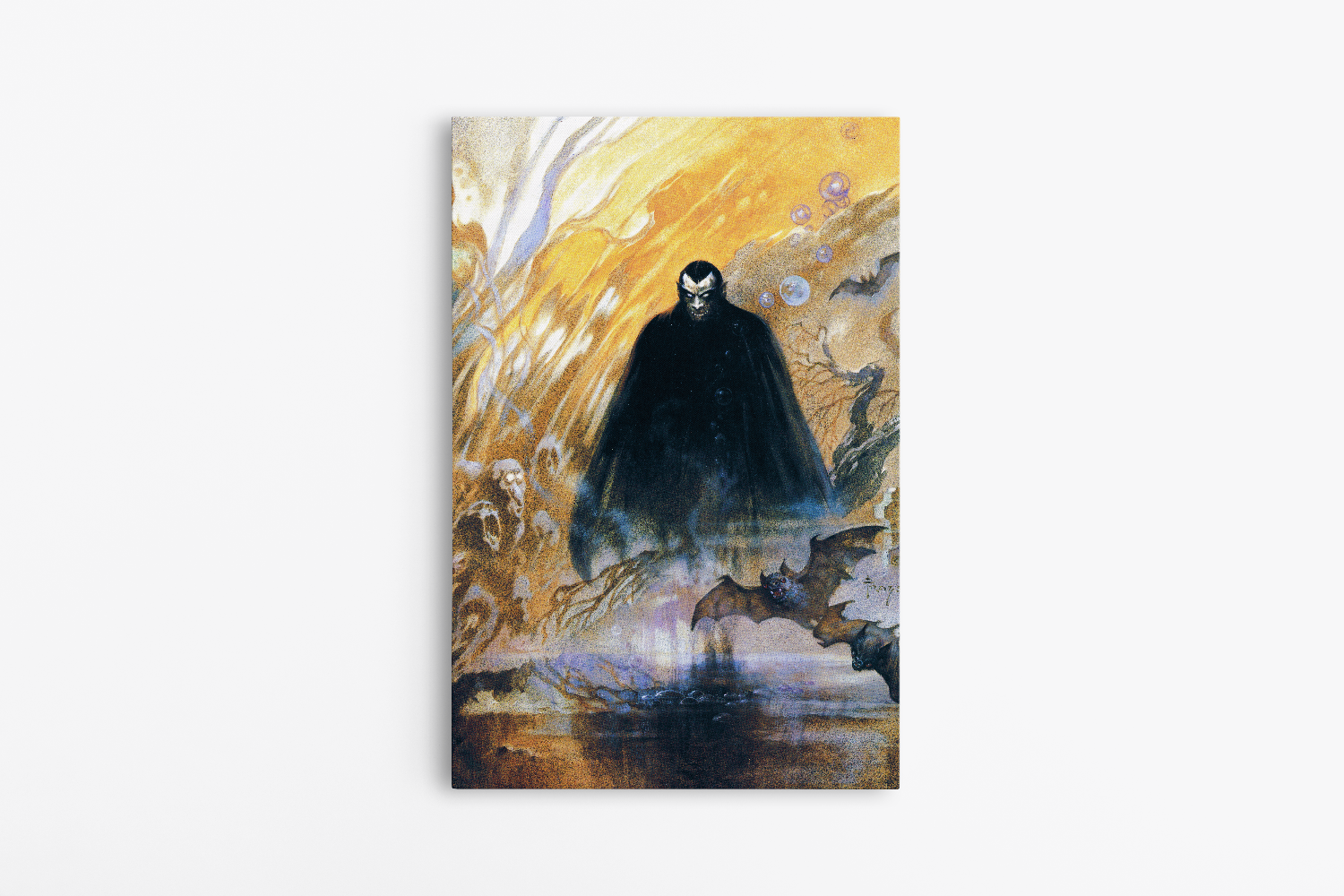 Count Dracula Mini Wrap-Around Canvas Art