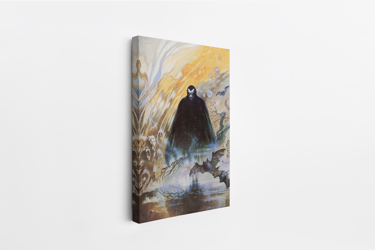 Count Dracula Mini Wrap-Around Canvas Art