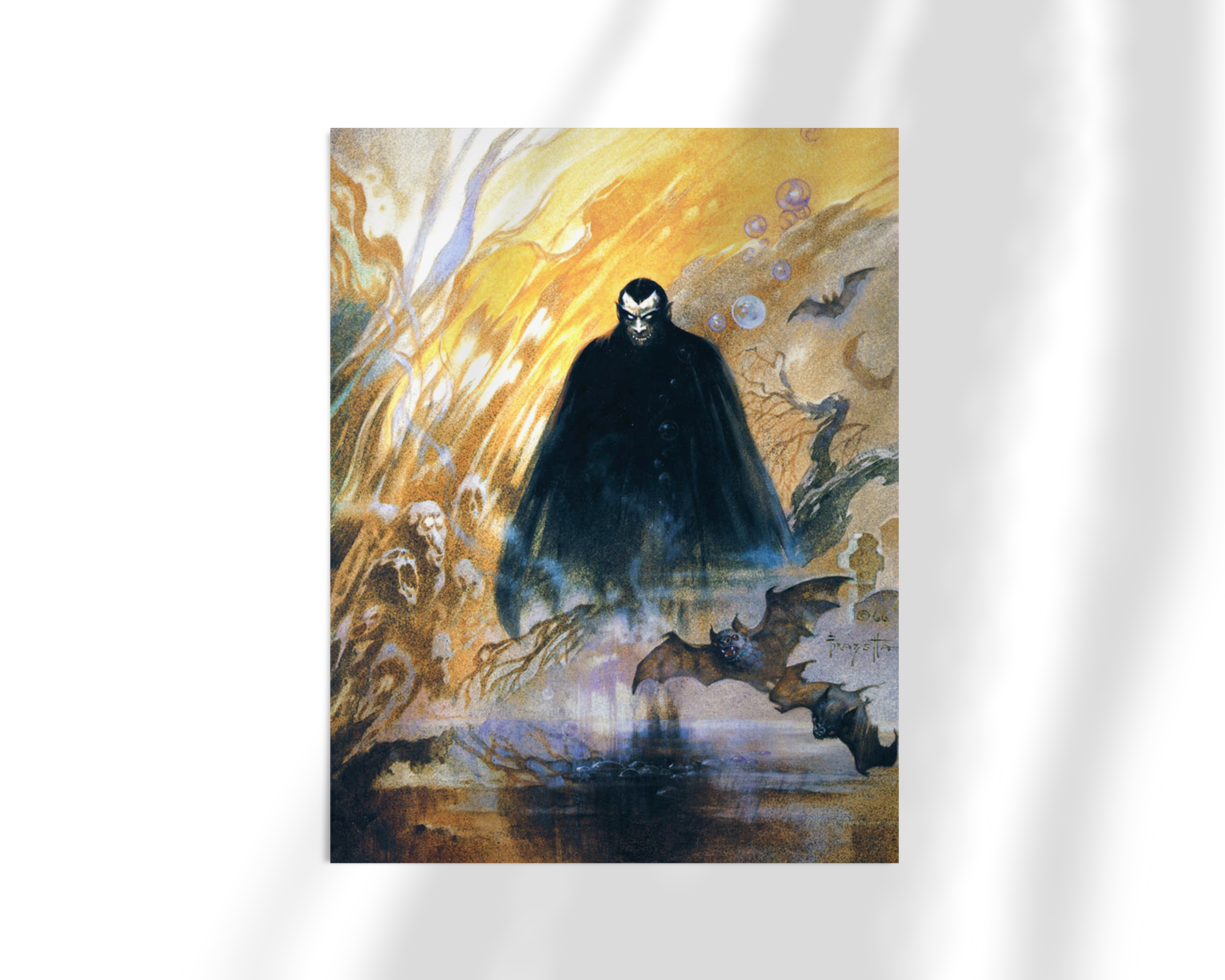 Count Dracula Fine Art Print/Framed Art