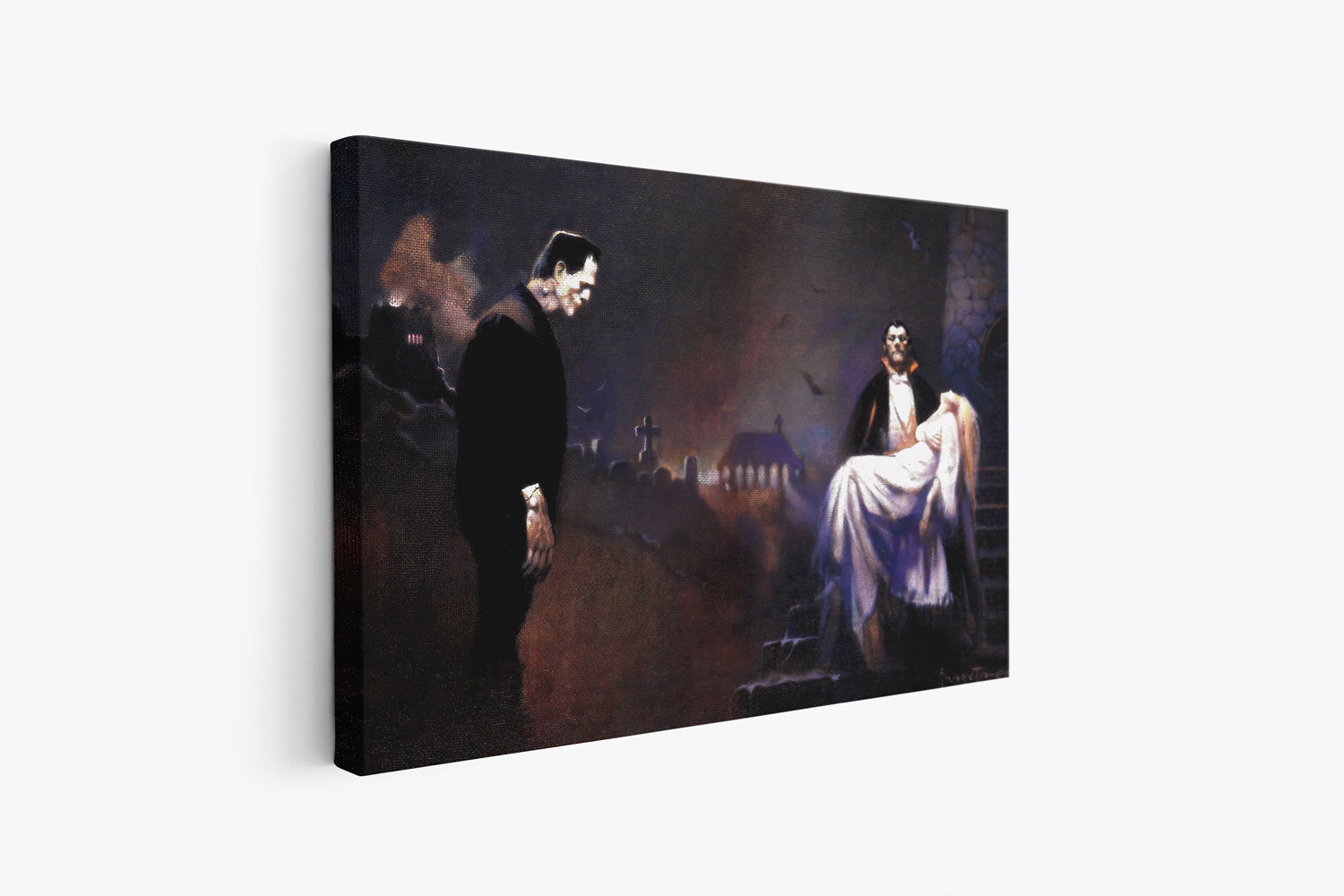 Creatures of the Night Mini Wrap-Around Canvas Art