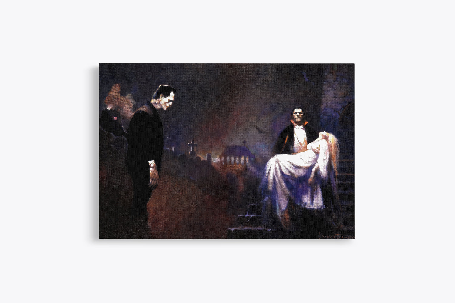 Creatures of the Night Mini Wrap-Around Canvas Art