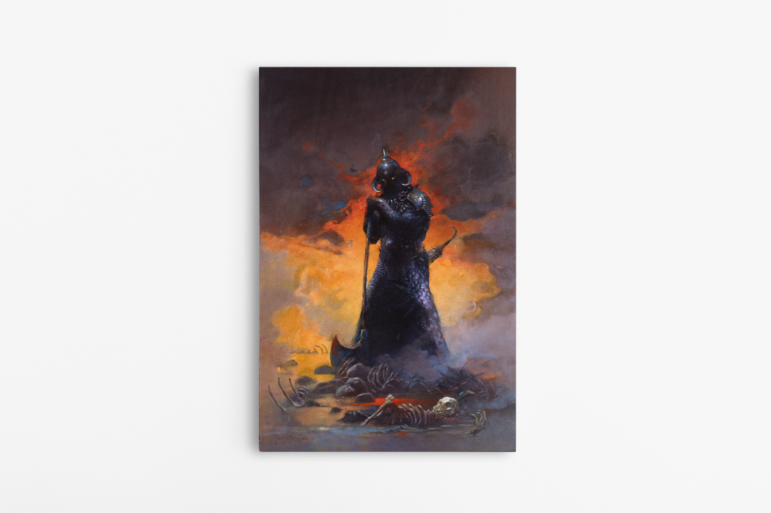 Death Dealer III Revised Mini Wrap-Around Canvas Art