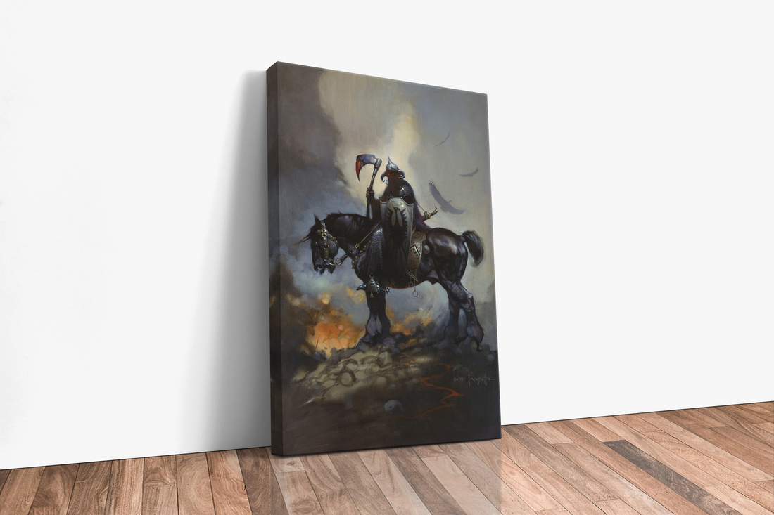 Death Dealer I Large Wrap Around Canvas