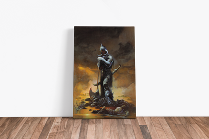 Death Dealer III Large Wrap Around Canvas