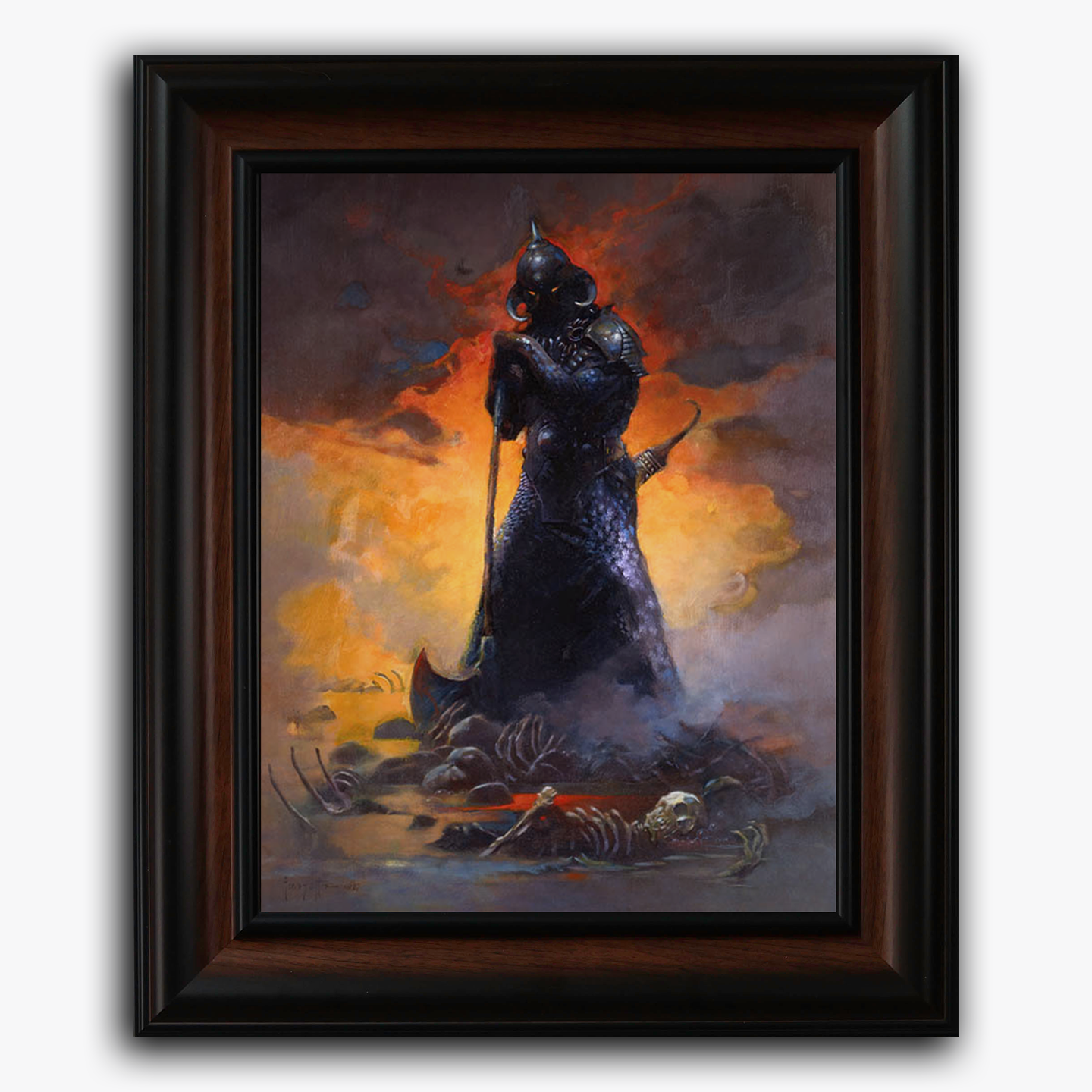 Death Dealer III Revised Fine Art Print/Framed Art