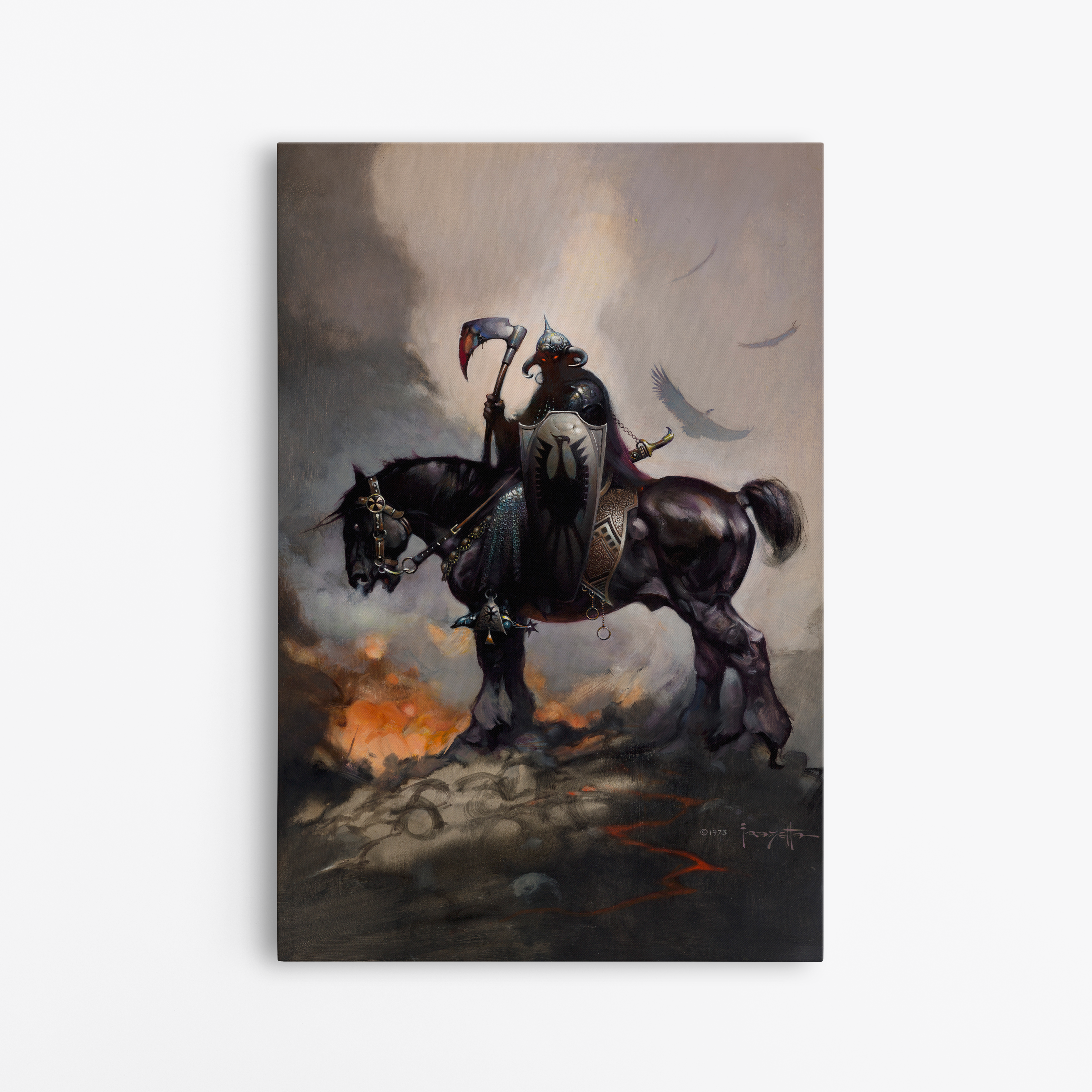 Death Dealer I Mini Wrap Around Canvas