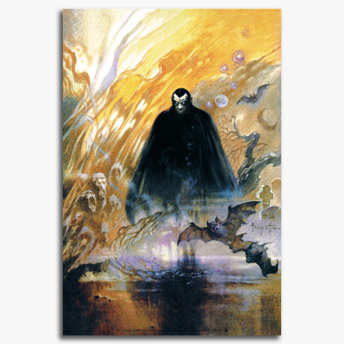 Count Dracula Limited Edition Screen Print