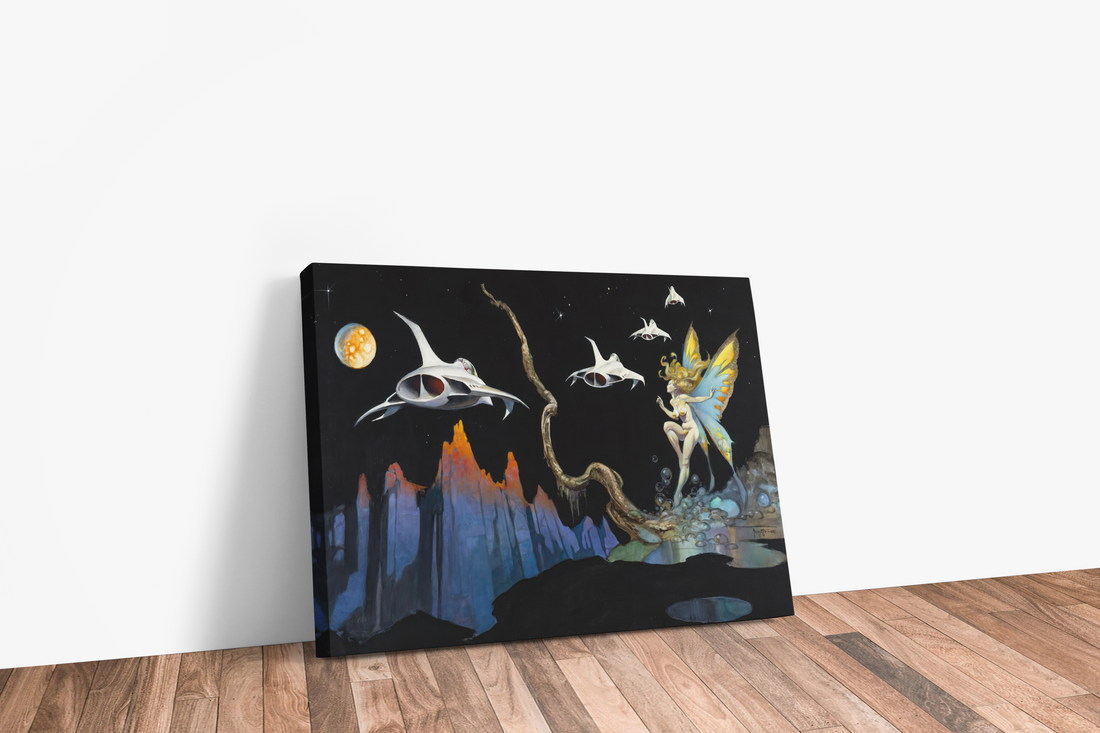 Dream Flight Large Wrap Around Canvas