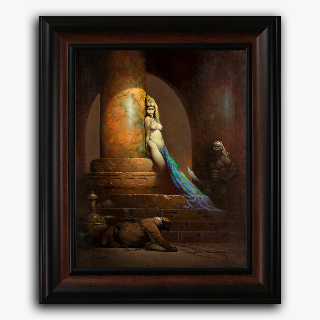 Egyptian Queen Fine Art Print/Framed Art