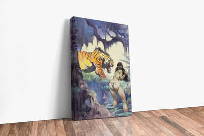 Escape on Venus Large Wrap Around Canvas