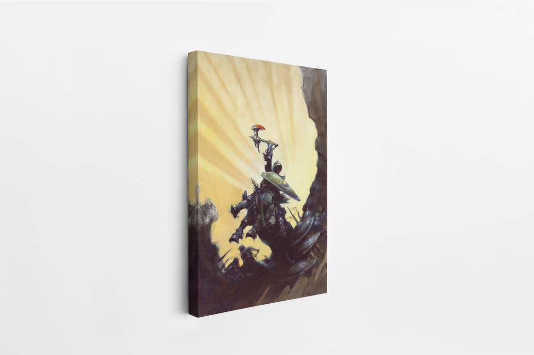 Eternal Champion Mini Wrap-Around Canvas Art