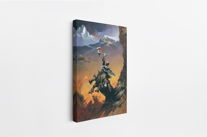 Eternal Champion Revised Mini Wrap-Around Canvas Art