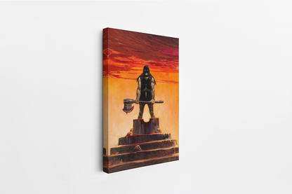 Executioner Mini Wrap-Around Canvas Art