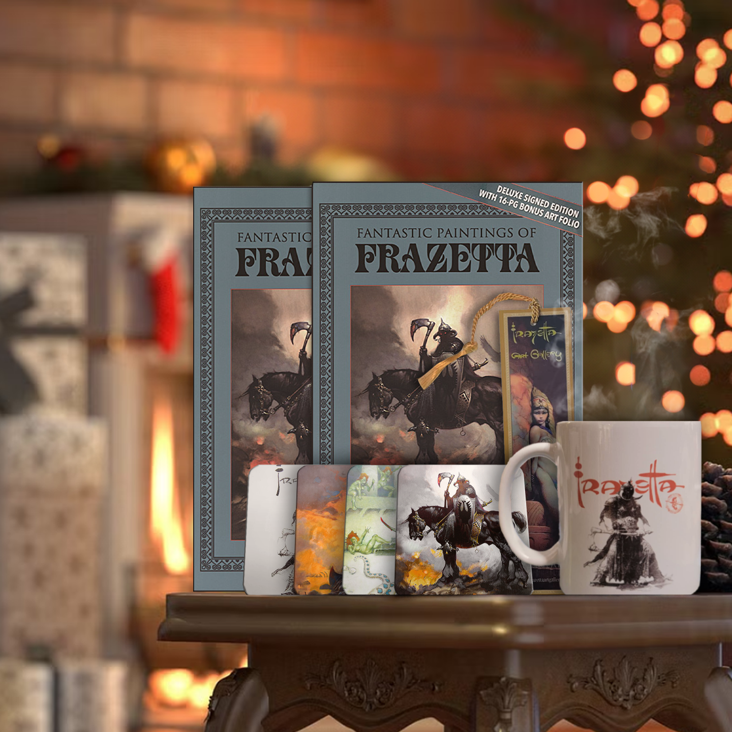 Frazetta Holiday Coffee Table Bundle: Fantastic Paintings