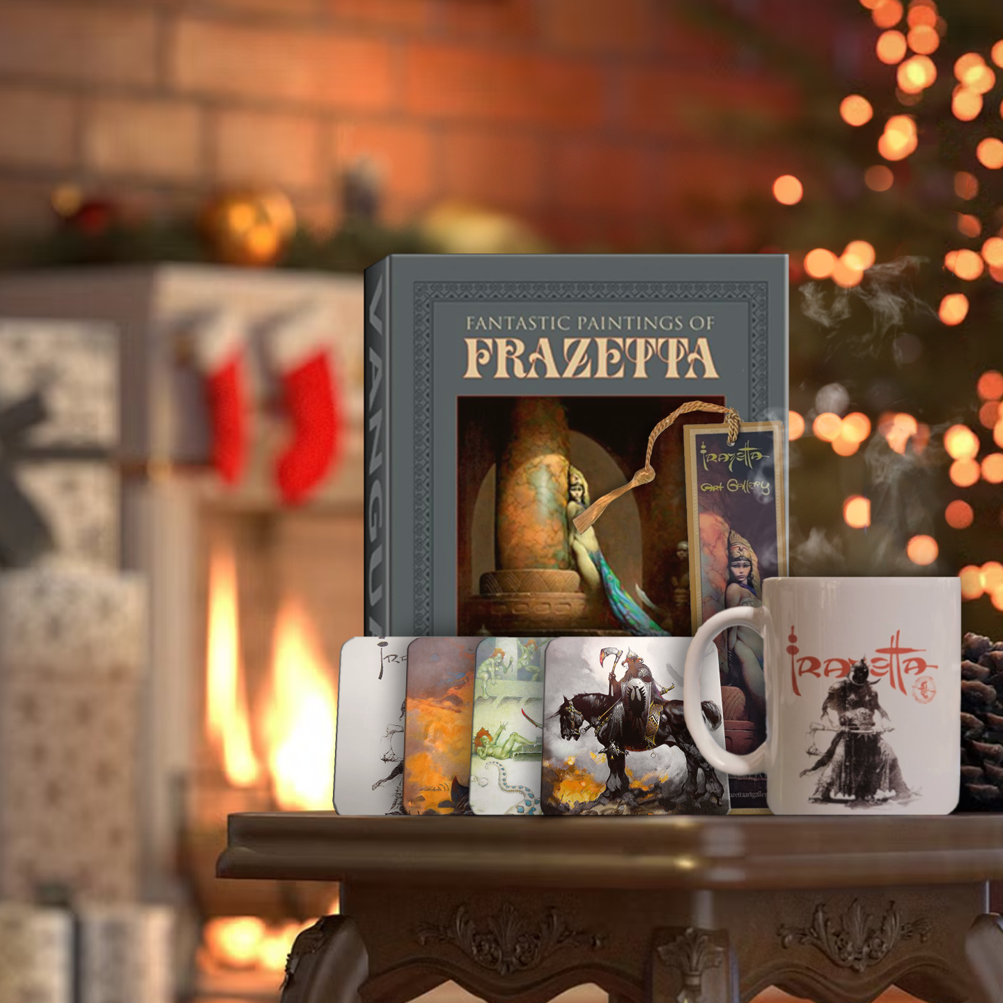 Frazetta Holiday Coffee Table Bundle: Fantastic Paintings