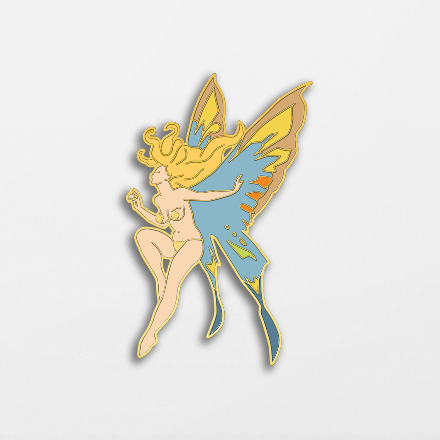 Frazetta Enamel Pin: Dream Flight