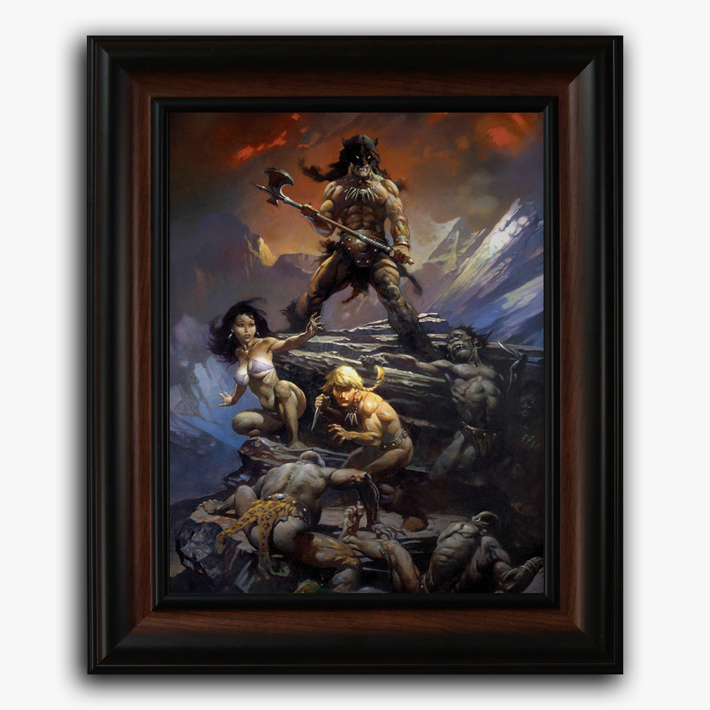 Fire and Ice Fine Art Print/Framed Art