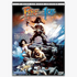 Front Cover of Fire & Ice + Painting with Fire – Fantasy-Themed Artwork Showcasing Frank Frazetta’s Film and Documentary Set