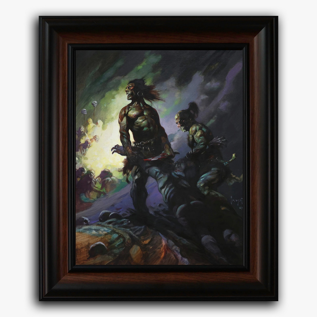 Flesh Eaters Fine Art Print/Framed Art