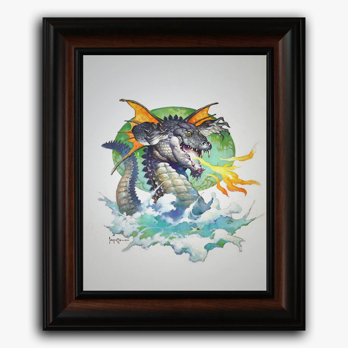 Flying Alligator Fine Art Print/Framed Art