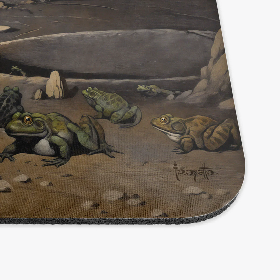 Frogs on the Moon Mousepad