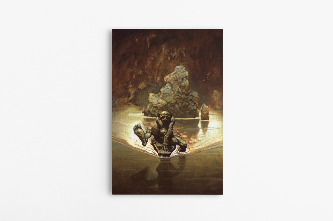 Gollum Mini Wrap-Around Canvas Art