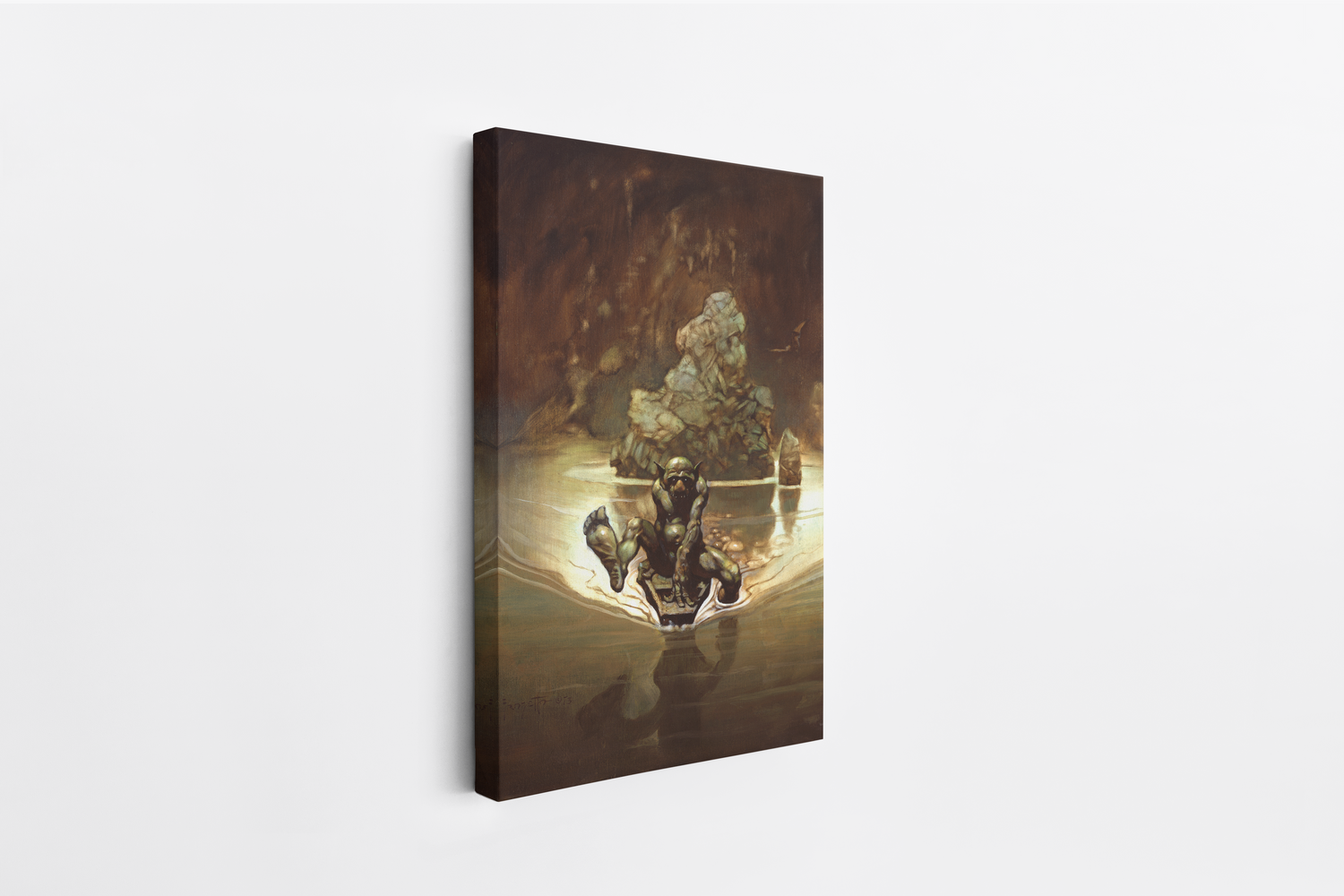 Gollum Mini Wrap-Around Canvas Art