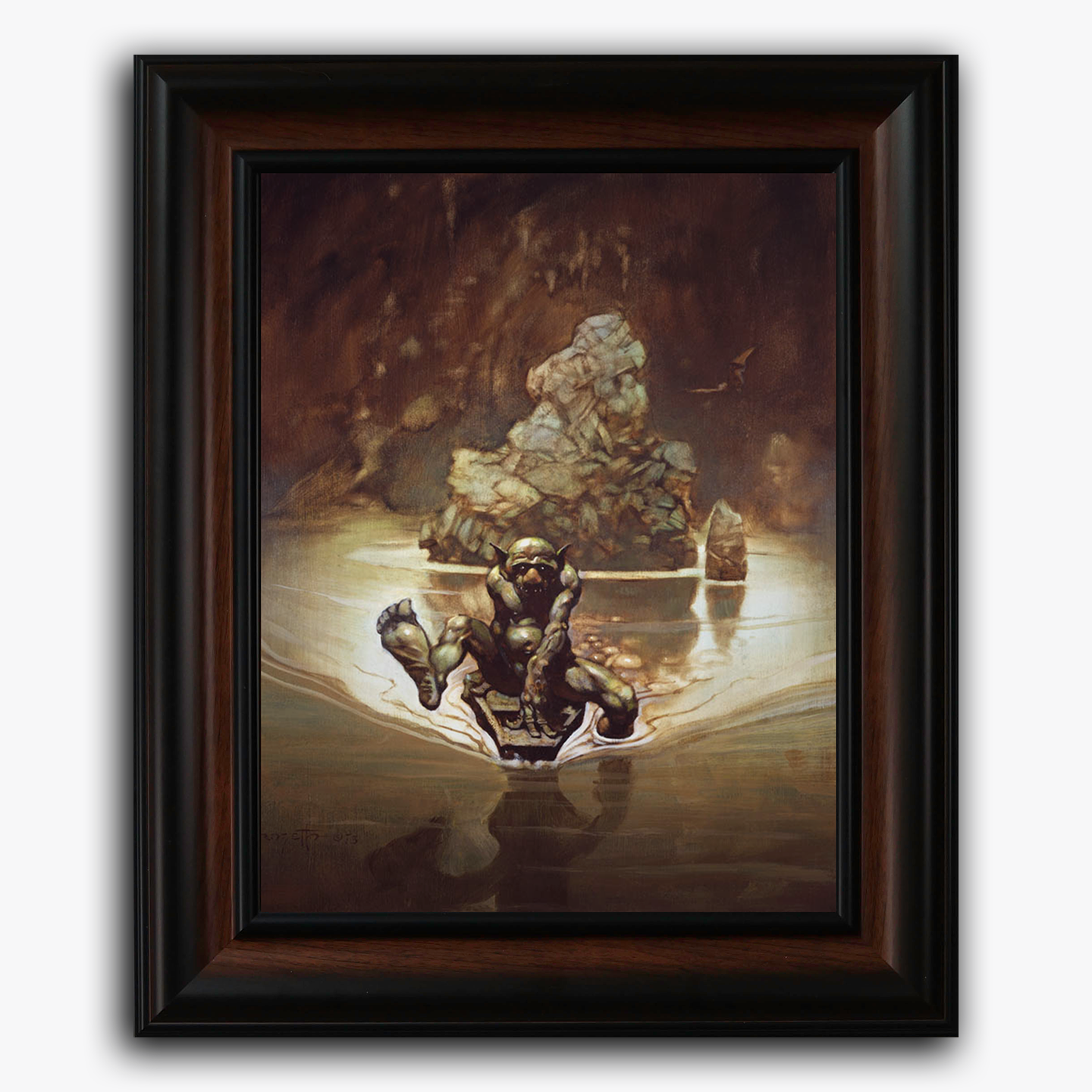 Gollum Fine Art Print/Framed Art