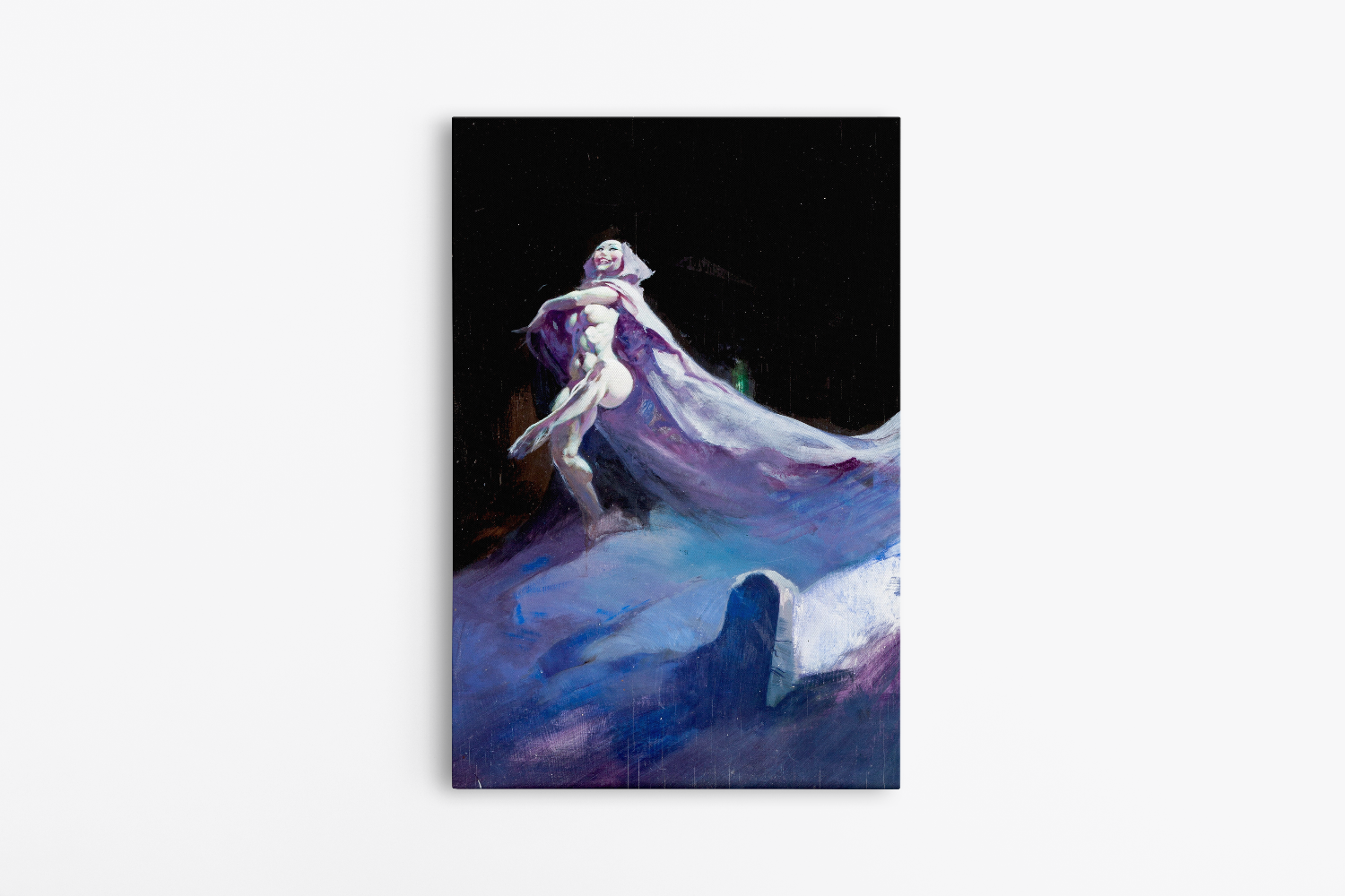 Grave Dancer Mini Wrap-Around Canvas Art