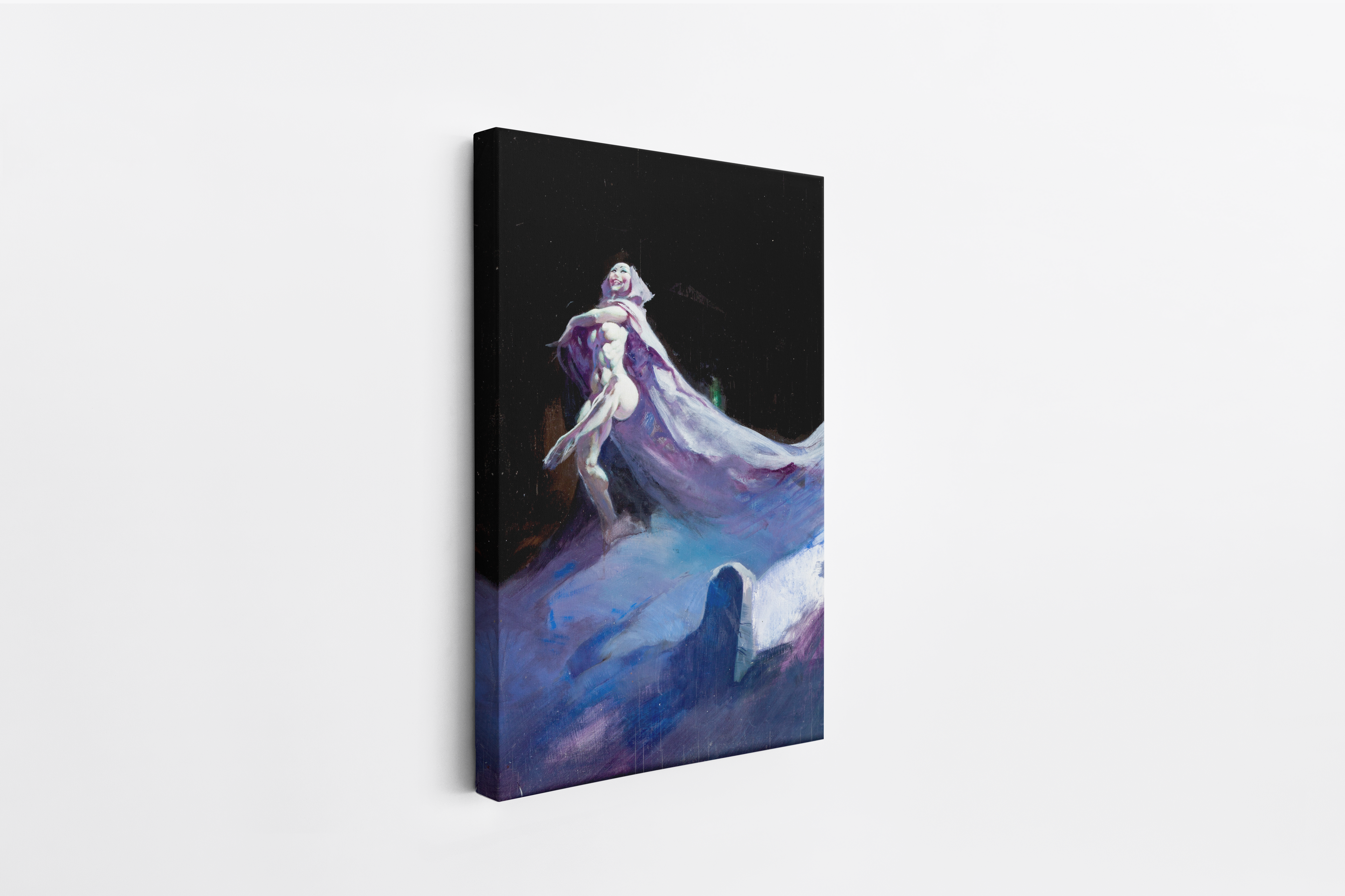 Grave Dancer Mini Wrap-Around Canvas Art